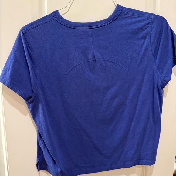 lululemon athletica Royal Blue Short Sleeve Tee - Picture 3 of 3